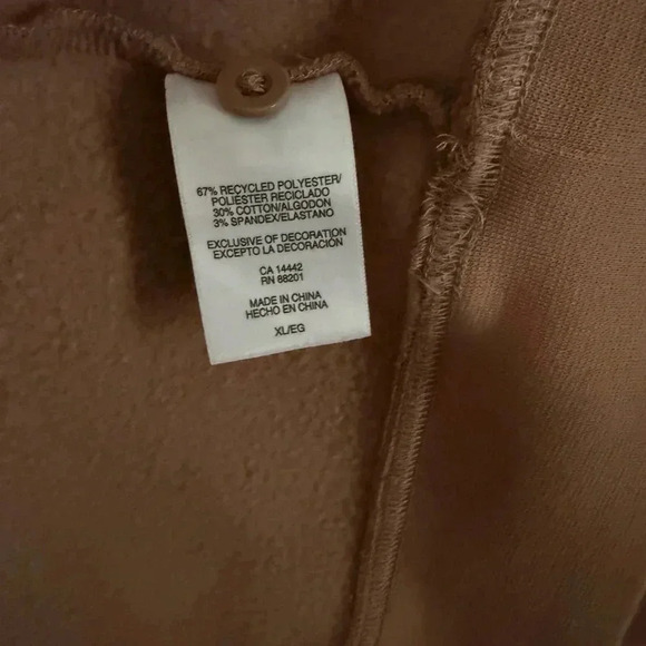 Women’s XL Mondetta Tan Pull Over Sweater - Picture 3 of 4